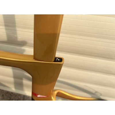 Pinarello DogMa F Carbon Road Bike Frame Gold With Black-Cadre Pinarello
