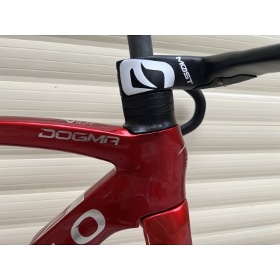 Pinarello DogMa F Carbon Road Bike Frame Metallic Red-Pinarello кадров