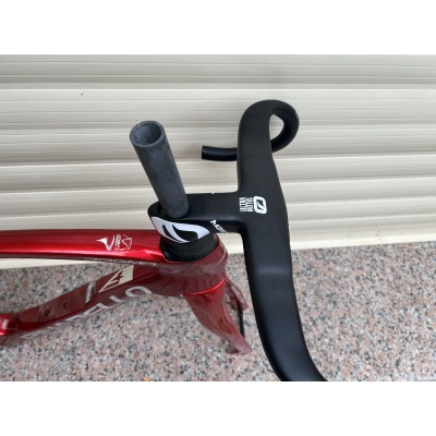 Pinarello DogMa F Carbon Road Bike Frame Metallic Red-Pinarello Frame