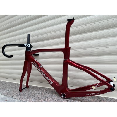 Pinarello DogMa F Carbon Road Bike Frame Metallic Red-Pinarello Frame