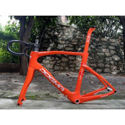 Pinarello DogMa F Carbon Road Bike Frame Orange-ピナレロフレーム