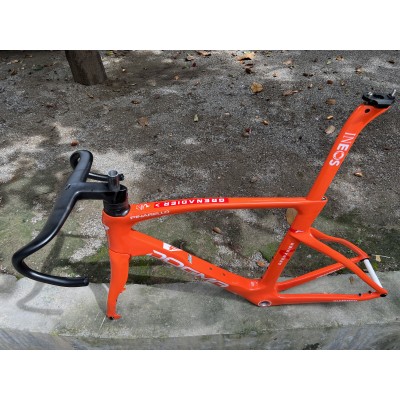 Pinarello DogMa F Carbon Road Bike Frame Orange-Marco Pinarello