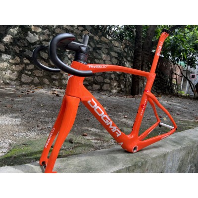 Pinarello DogMa F Carbon Road Bike Frame Orange-Pinarello cadru