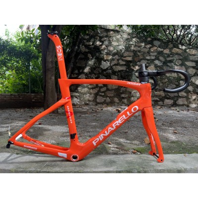 Pinarello DogMa F Carbon Road Bike Frame Orange-Pinarello Frame