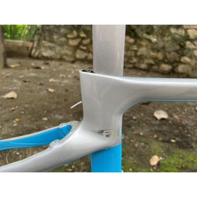 Pinarello DogMa F Carbon Road Bike Frame Sky Blue-Marco Pinarello