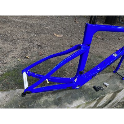 Pinarello DogMa F Disc Brake Carbon Road Bike Frame Blue-Dogma F Disc Brake