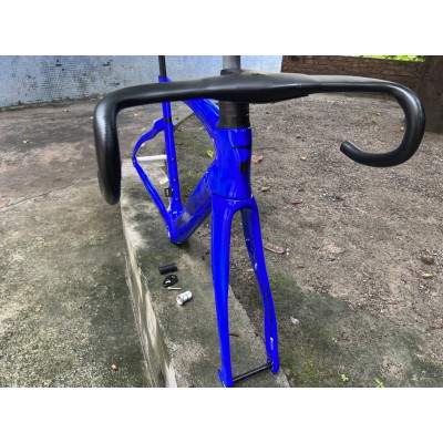 Pinarello DogMa F Disc Brake Carbon Road Bike Frame Blue-Dogma F Disc Brake