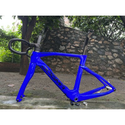 Pinarello DogMa F Disc Brake Carbon Road Bike Frame Blue-Dogma F Disc Brake