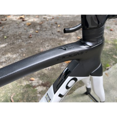 Pinarello DogMa F Carbon Road Bike Frame Black With White-Pinarello Rahmen