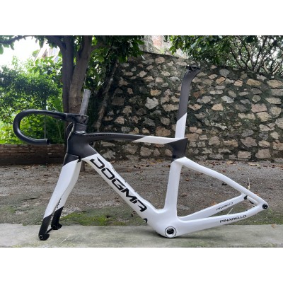 Pinarello DogMa F Carbon Road Bike Frame Black With White-Pinarello Rahmen