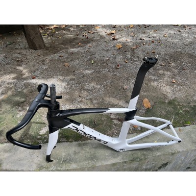 Pinarello DogMa F Carbon Road Bike Frame Black With White-ピナレロフレーム