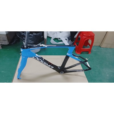 Pinarello DogMa F Carbon Road Bike Frame Black With Blue-Quadro Pinarello