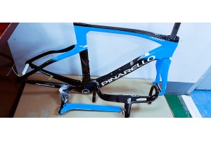 Cadru Bicicleta Drum Pinarello DogMa F Carbon Negru Cu Albastru