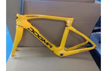 Pinarello DogMa F Disc Brake Carbon Road Bike Frame Yellow