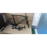 Pinarello DogMa F Carbon Road Bike Frame discoloration green With Black