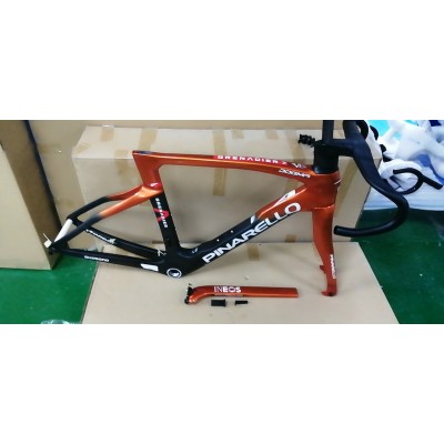 Pinarello DogMa F Disc Brake Carbon Road Bike Frame Full Black-Dogma F  V-Brake