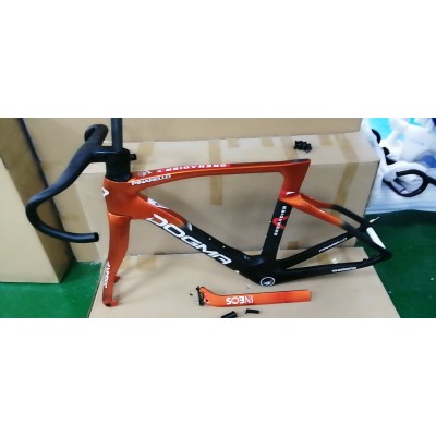 Pinarello DogMa F Disc Brake Carbon Road Bike Frame Full Black-Dogma F  V-Brake