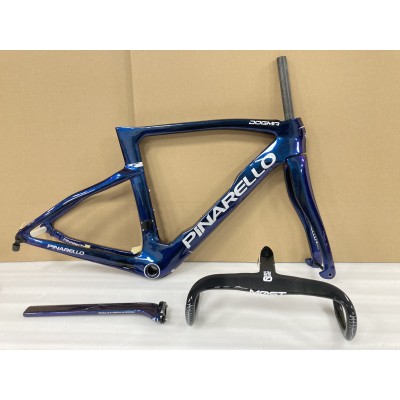 Pinarello DogMa F Carbon Road Bike Frame Blue-PINARELLO Frame