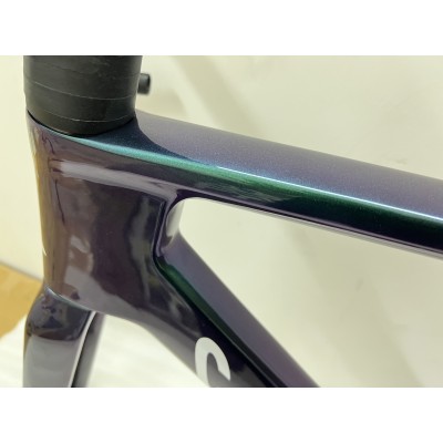 Carbon Fiber Road Bike Bicycle Frame Canyon 2021 New Aeroad Disc Gray and white-Canyon Aeroad 2021