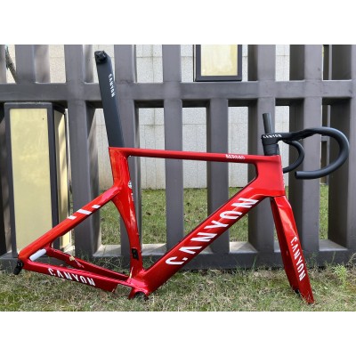 Canyon 2021 New Aeroad Disc Brake Carbon Fiber Road Bicycle Frame Metallic Red-Canyon Aeroad 2021