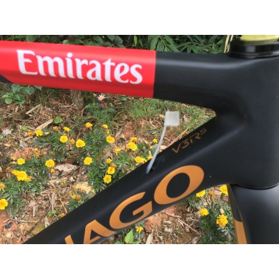 Colnago V3RS Carbon Frame Road Bicycle Green With Black-Colnago V3RS V-Brake & Disc Brake