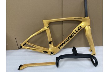 Pinarello DogMa F Disc Brake Carbon Road Bike Frame Gold
