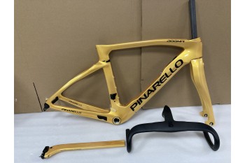 Pinarello DogMa F Disc Brake Carbon Rama roweru szosowego złota