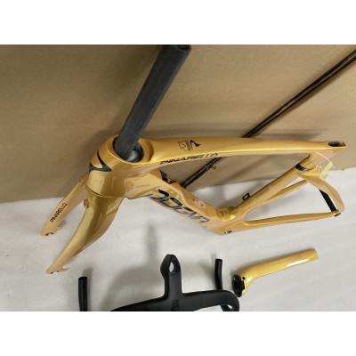 Pinarello DogMa F Carbon Road Bike Frame Gold-Cadre Pinarello