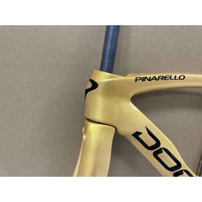 Pinarello DogMa F Carbon Road Bike Frame Gold-Marco Pinarello