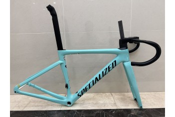 Карбоновая рама шоссейного велосипеда Specialized S-Works Tarmac SL7 Frameset мятно-зеленого цвета