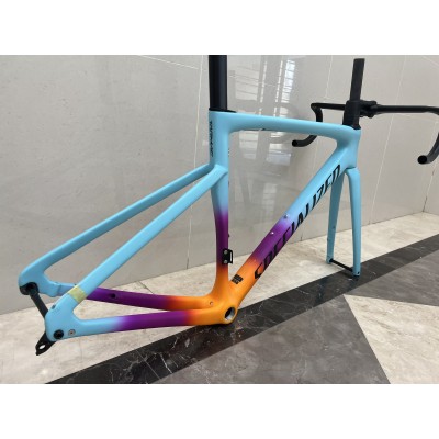 Carbon Fiber Road Cykelram S-Works Tarmac SL7 Frameset Skivbroms-