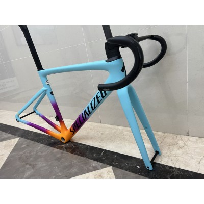 Karbon Fiber Yol Bisikleti Çerçevesi S-Works Tarmac SL7 Çerçeve Seti Disk Fren-