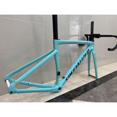 Specialized S-Works Tarmac SL7 Frameset Carbon Fiber Road Bicycle Frame Mint Green-S-Works SL7 Disc Brake