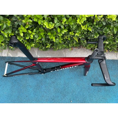 Specialized S-Works Tarmac SL7 Frameset Carbon Fiber Road Bicycle Frame Red With Black-S-Works SL7 Disc Brake