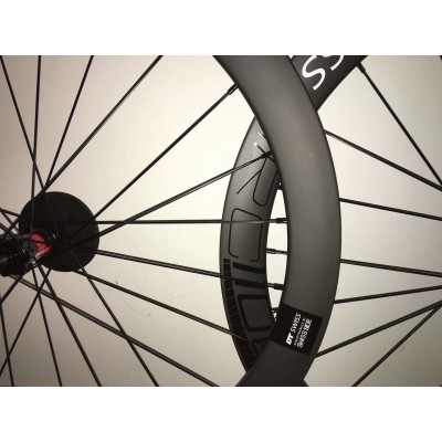 Rodas Clincher Carbon Carbon Road Bike Rodas de disco-Carbon Road Bicycle Wheels