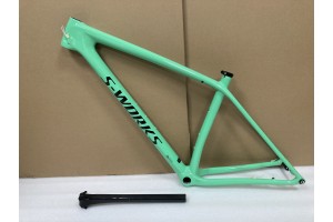 Specialized S-works  EPIC Mountain Bike 29er Carbon Bicycle Frame Boost Green