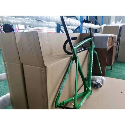 Carbon Fiber Road Bicycle Frame S-Works Tarmac SL7 Frameset Disc Brake Camouflage Green-S-Works SL7 hamulec tarczowy