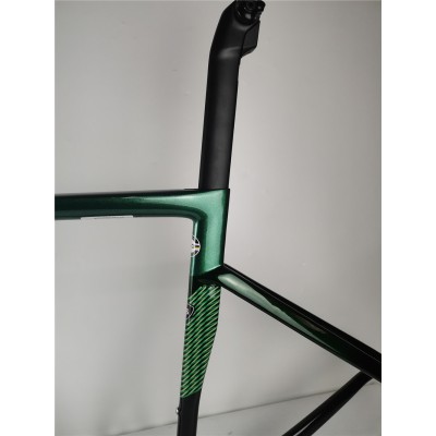 Carbon Fiber Road Bicycle Frame S-Works Tarmac SL7 Frameset Disc Brake Green-S-Works SL7 kotoučové brzdy