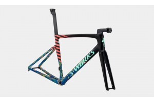 Quadro de bicicleta de estrada de fibra de carbono S-Works Tarmac SL7 conjunto de quadro freio a disco