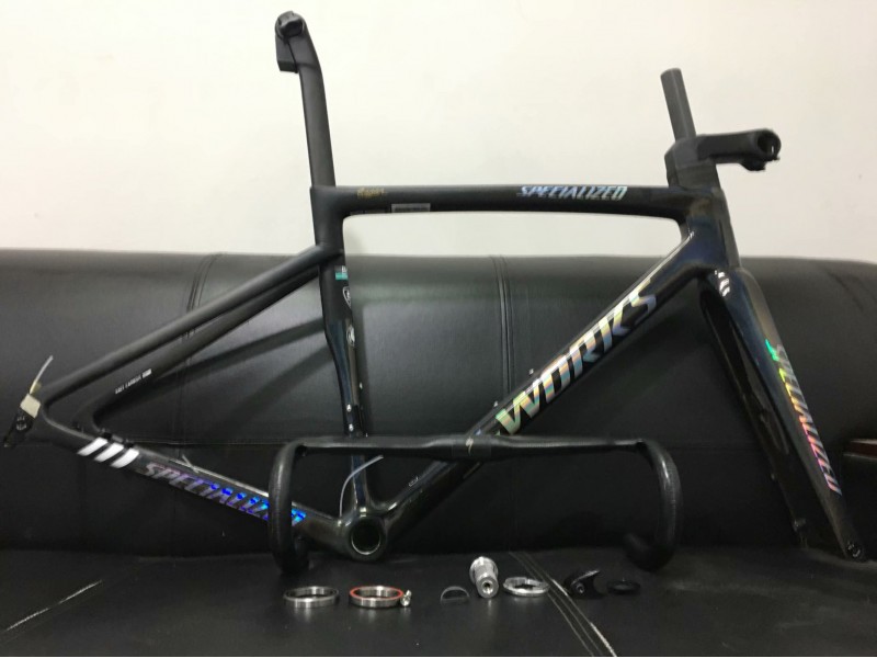 Rama roweru szosowego z włókna węglowego S-Works Tarmac SL7 Zestaw ramek z hamulcami tarczowymi