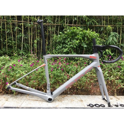 BMC Carbon Road Bike Frame Rim Brake & Disc Brake Grey-BMC V-спирачка / спирачка