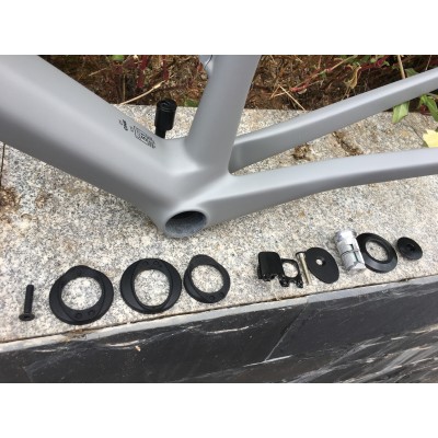 BMC Carbon Road Bike Frame Rim Brake & Disc Brake Grey-BMC V-frână / frână de disc