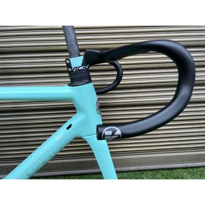 Bianchi Specialissima Carbon Fiber Road Bicycle Frame Blue-Bianchi Frame