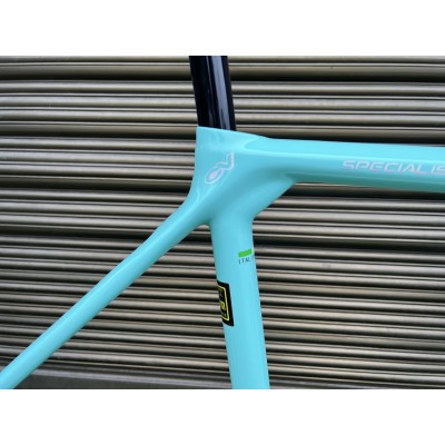 Bianchi Specialissima Carbon Fiber Road Bicycle Frame Blue-Bianchi Frame