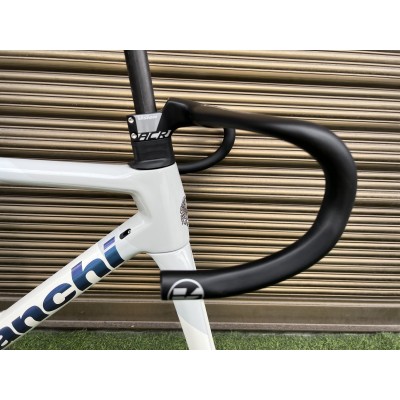 Bianchi Specialissima Carbon Fiber Road Bicycle Frame White-Bianchi Specialissima