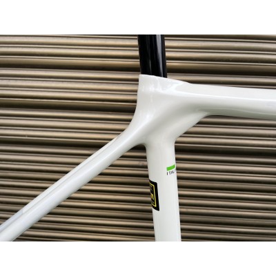 Bianchi Specialissima Carbon Fiber Road Bicycle Frame White-Bianchi Specialissima