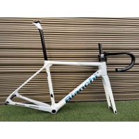 Bianchi Specialissima Carbon Fiber Road Bicycle Frame White