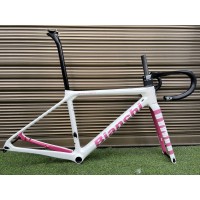 Bianchi Specialissima Carbon Fiber Road Bicycle Frame White