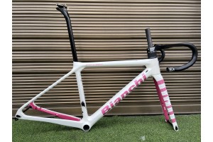 Bianchi Specialissima Carbon Fiber Road polkupyörän runko valkoinen