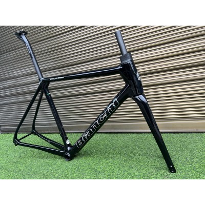 Bianchi Specialissima Carbon Fiber Road Bicycle Frame Black-Bianchi Specialissima